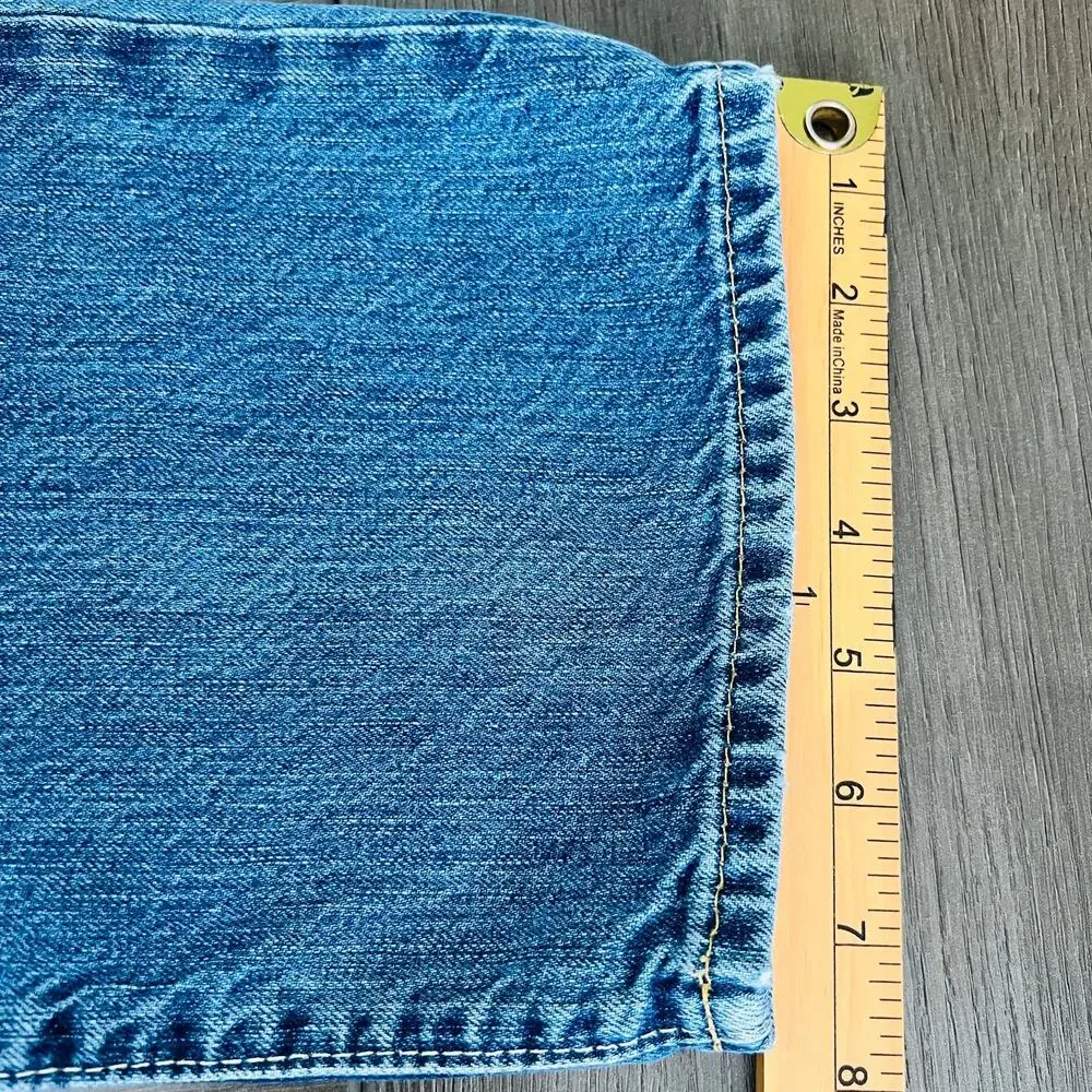 Ralph Lauren Jeans Men's Size 36X30 Blue Polo Hampton Relaxed Fit Straight Denim